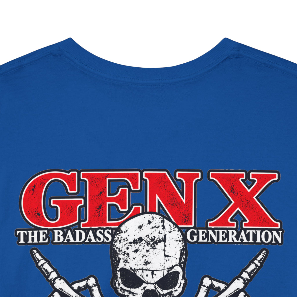 Gen X T‑Shirt — "The Badass Generation" Skull & Crossbones Retro Tee