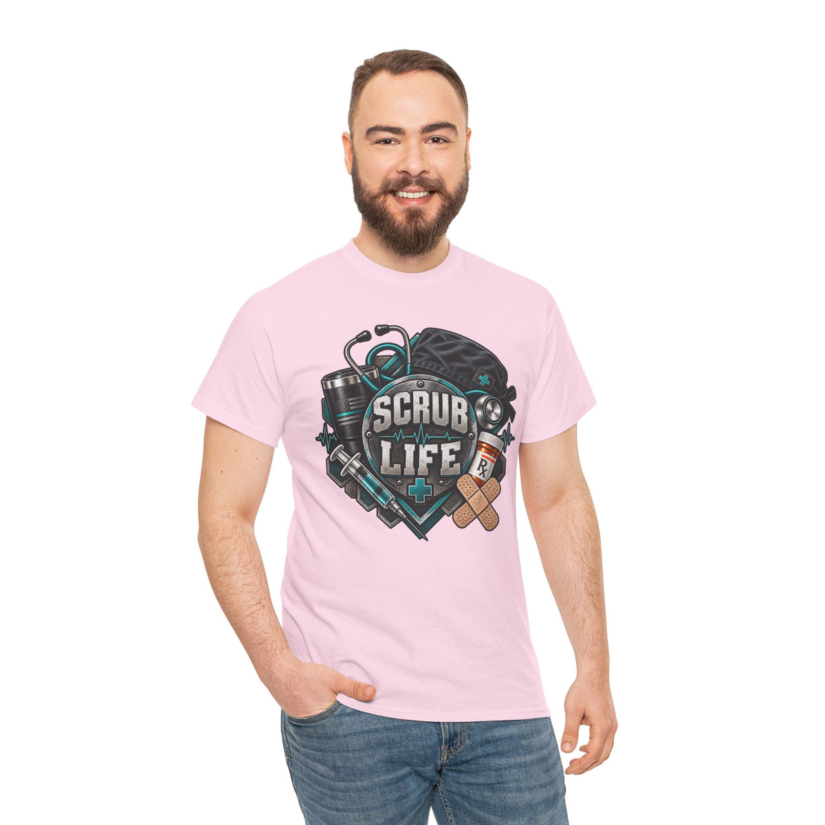 Scrub Life T-Shirt – Nurse & Healthcare Worker Graphic Tee