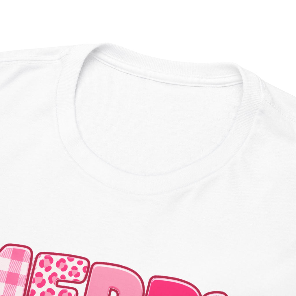 Merry Christmas Pink Christmas Tree T-Shirt