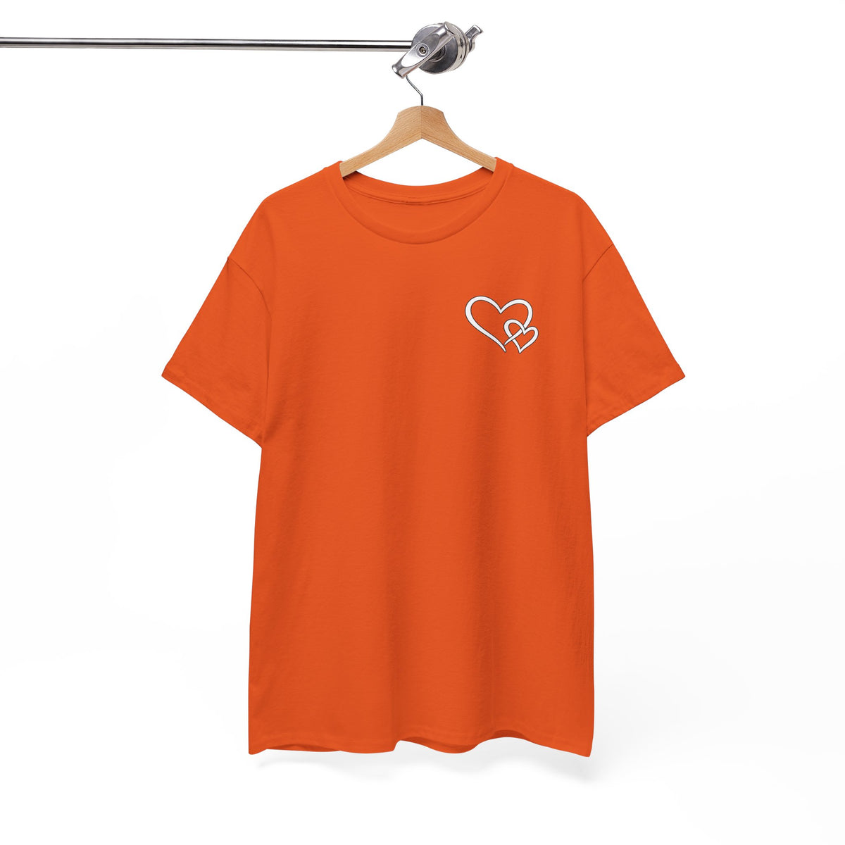 Inspirational Heart T-Shirt – "To the Person Behind Me: You Are Amazing, Beautiful and Enough" Motivational Tee