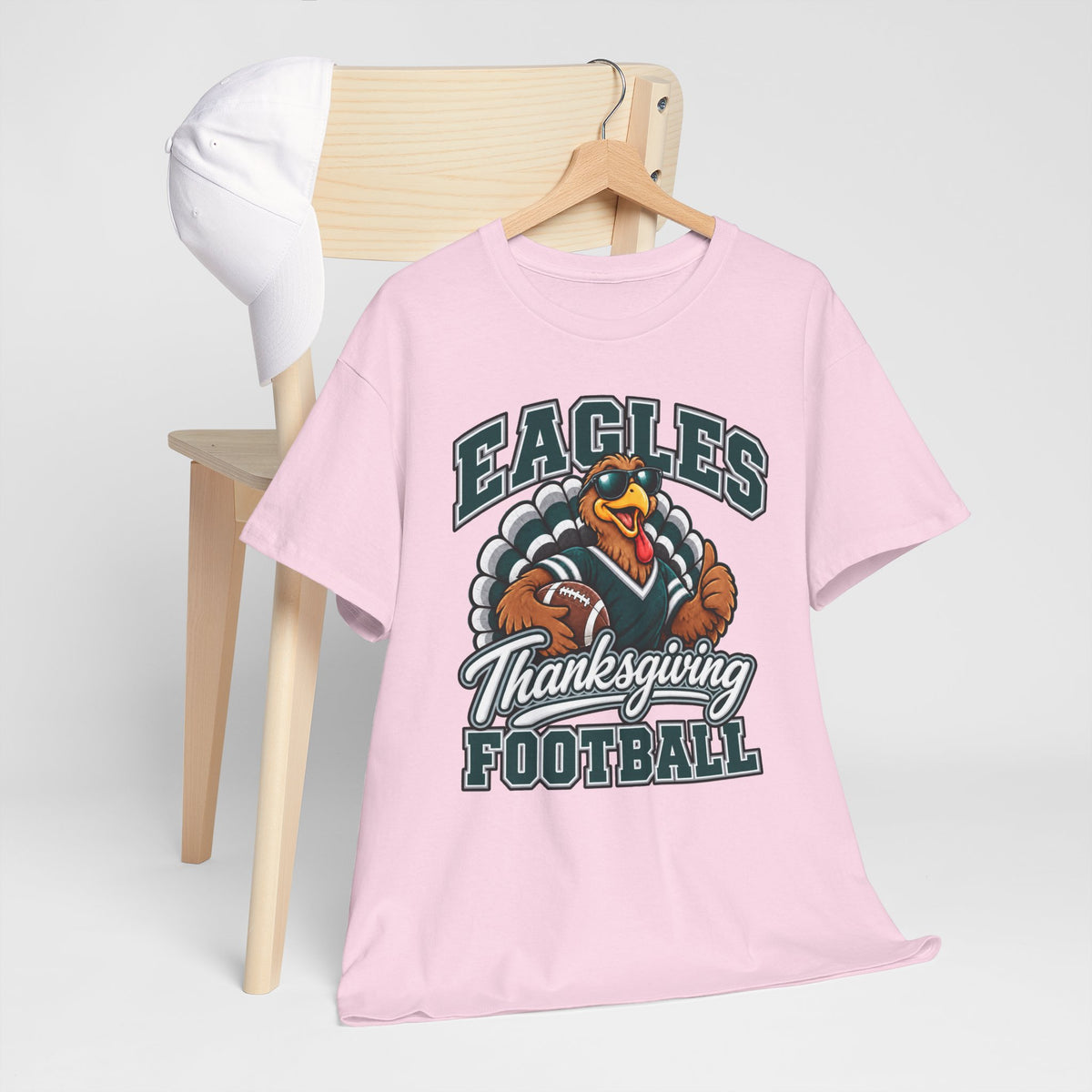 Eagles Thanksgiving Football Tee