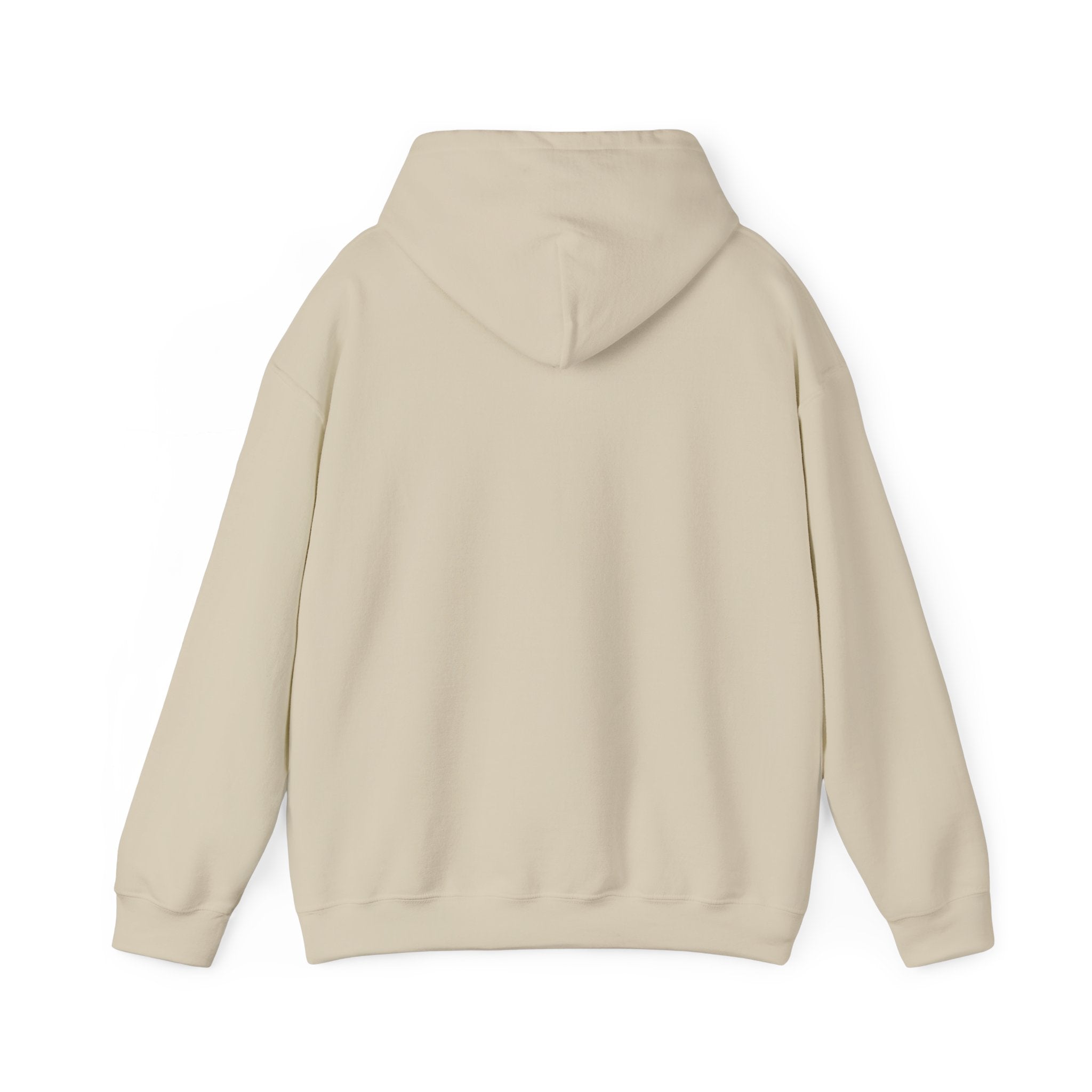 White Hoodie with Colorful 'Stand Tall' Floral Bear Chest Logo - Cozy Casual Pullover
