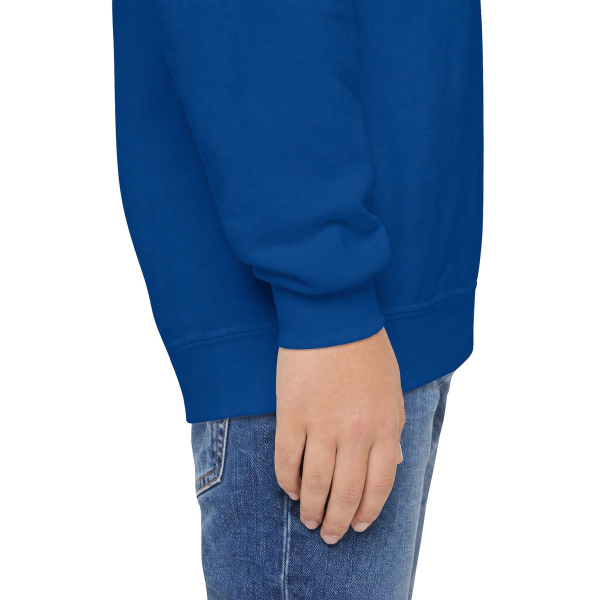 Youth Crewneck Sweatshirt — Cute Smiley "Stay Sweet" Graphic, Kids Cozy Pullover