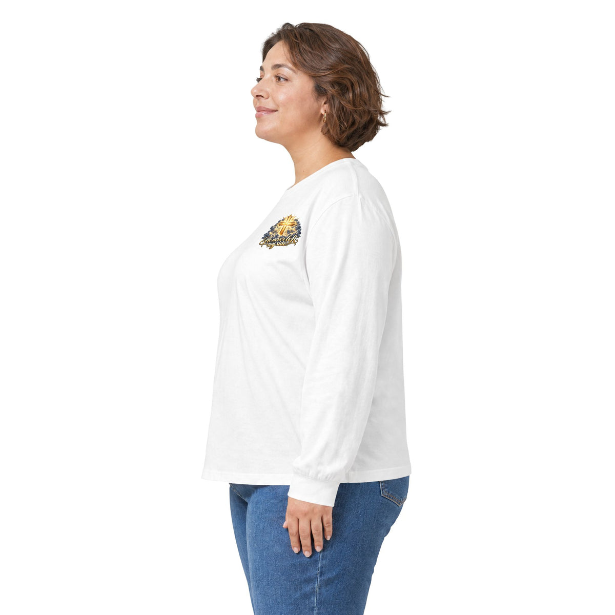 He Is Risen Christian Long Sleeve Tee