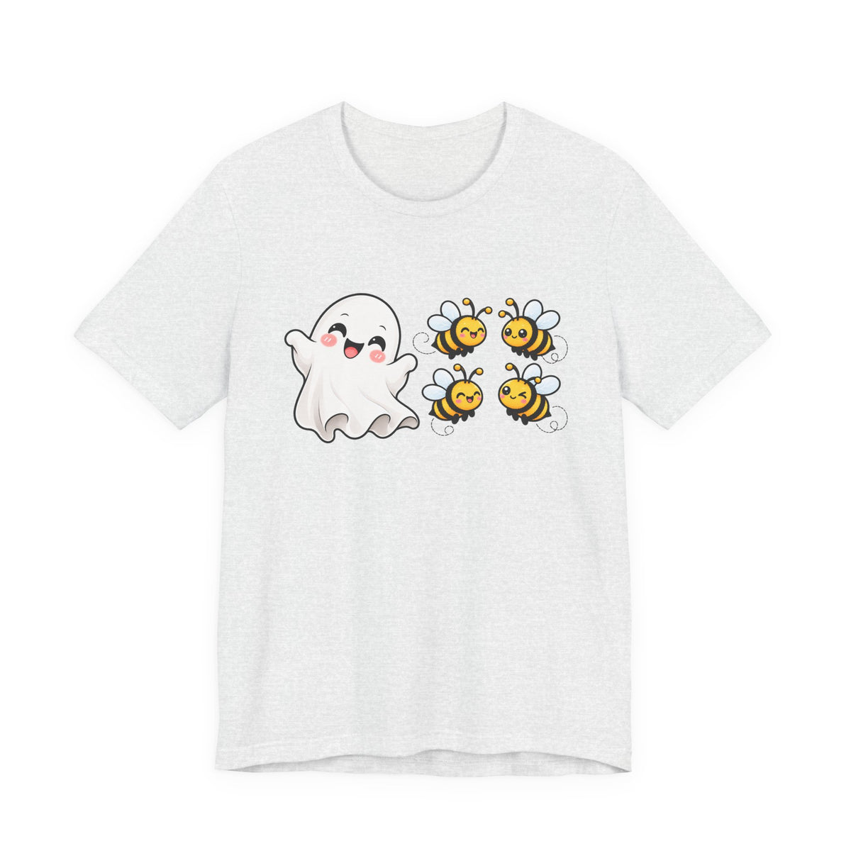 Boo & Bees Halloween Tee – Cute Ghost & Bee Shirt | Spooky Season Must-Have