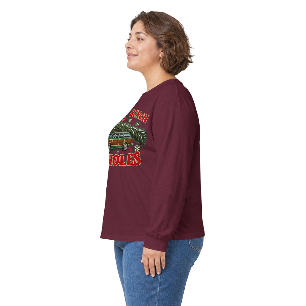 Jolliest Bunch of Assholes Christmas Long Sleeve Tee