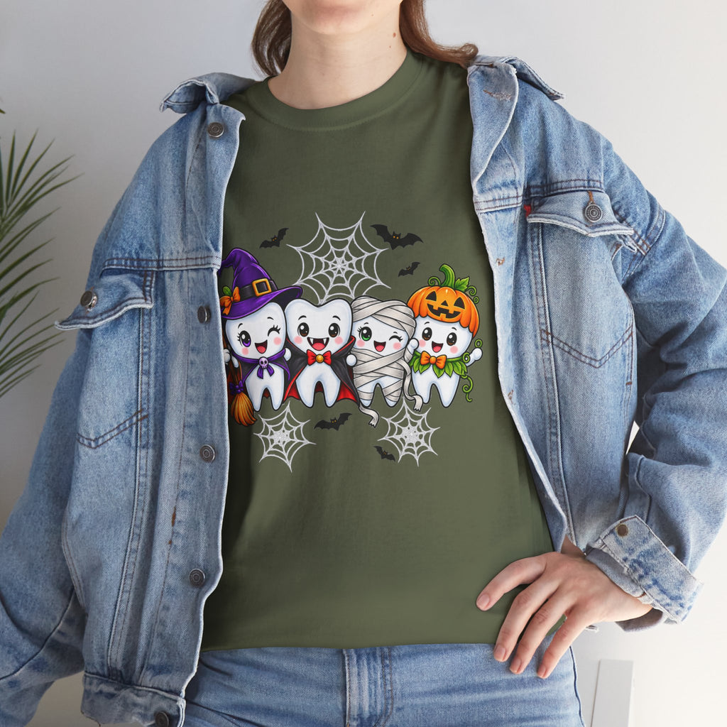 Halloween Teeth T-Shirt | Cute Dental Costume Graphic