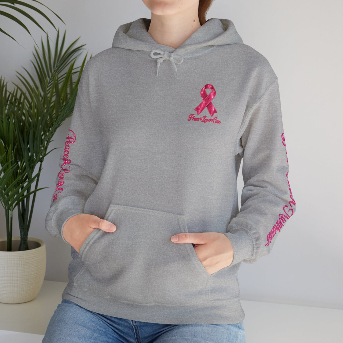 Pink Ribbon Breast Cancer Awareness Hoodie