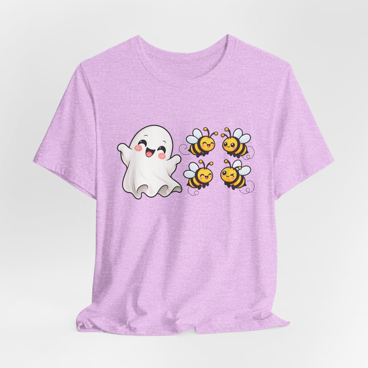 Boo & Bees Halloween Tee – Cute Ghost & Bee Shirt | Spooky Season Must-Have