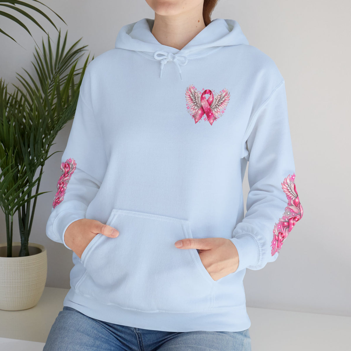 Pink Ribbon Breast Cancer Awareness Hoodie