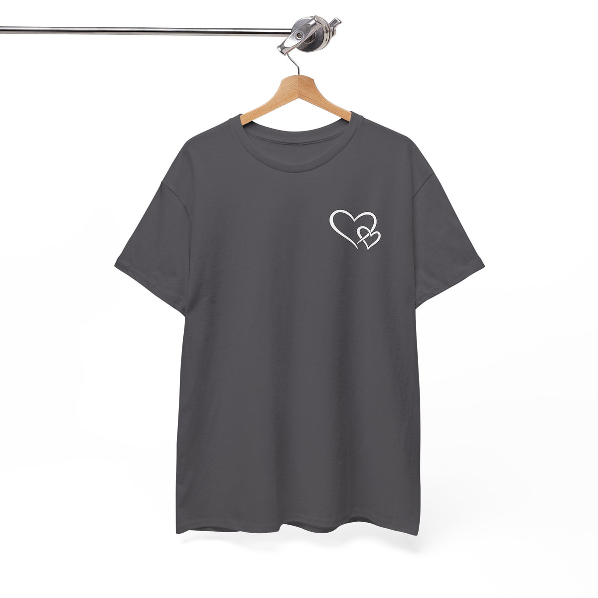 Inspirational Heart T-Shirt – "To the Person Behind Me: You Are Amazing, Beautiful and Enough" Motivational Tee