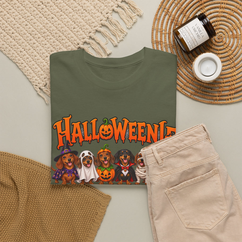 Halloweenie Dachshund T-Shirt | Halloween Dog Graphic