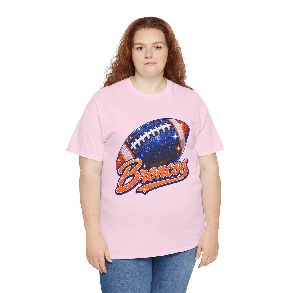 Broncos Football T-Shirt — Galaxy Football Graphic Tee