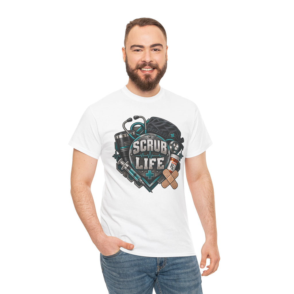 Scrub Life T-Shirt – Nurse & Healthcare Worker Graphic Tee