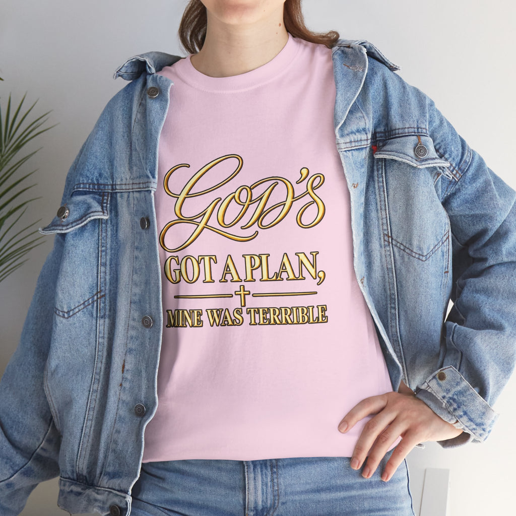 God's Got a Plan T‑Shirt — Inspirational Christian Faith Tee