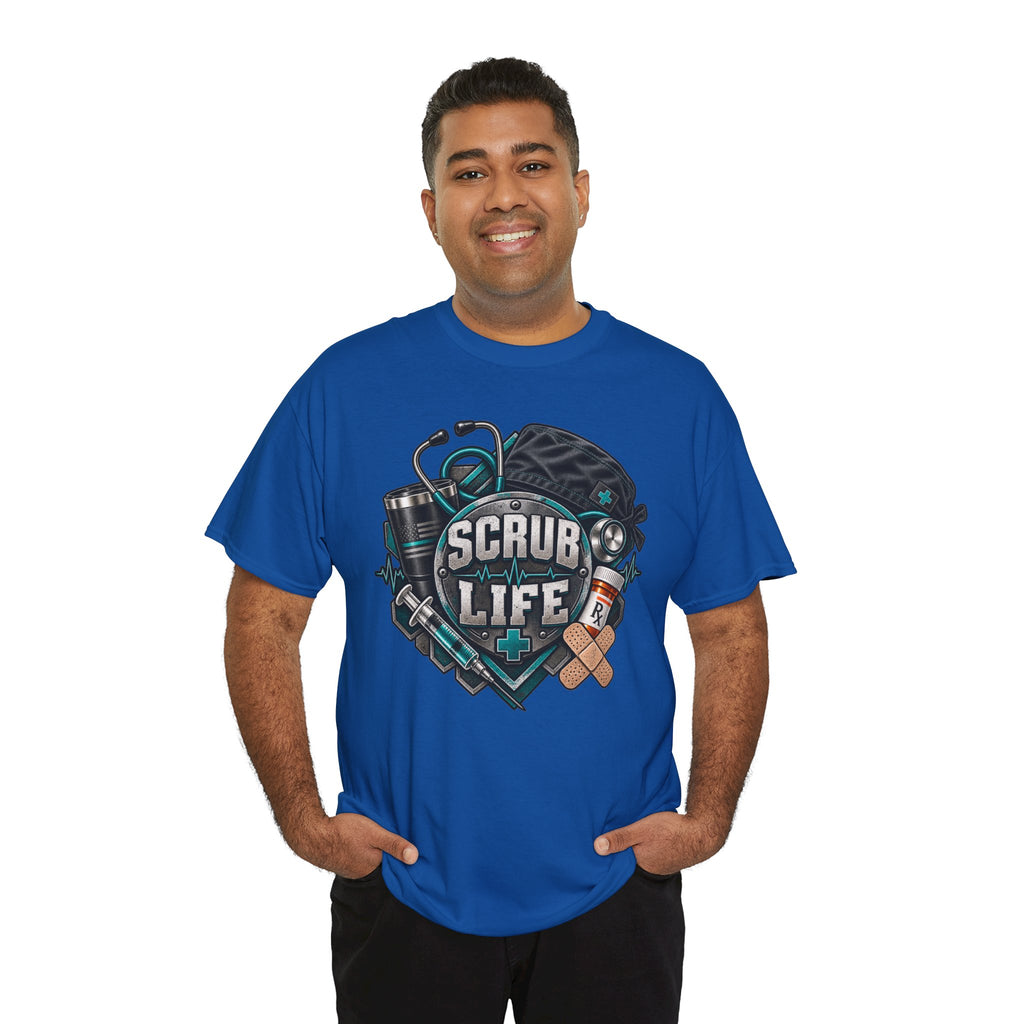 Scrub Life T-Shirt – Nurse & Healthcare Worker Graphic Tee