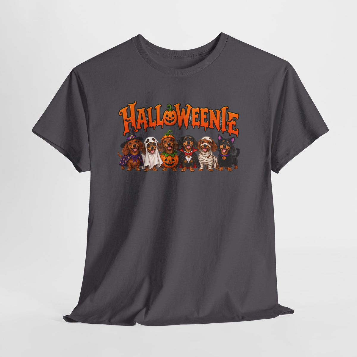 Halloweenie Dachshund T-Shirt | Halloween Dog Graphic