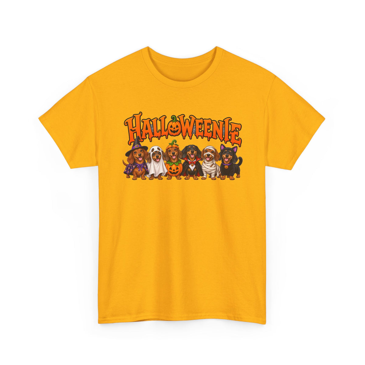 Halloweenie Dachshund T-Shirt | Halloween Dog Graphic
