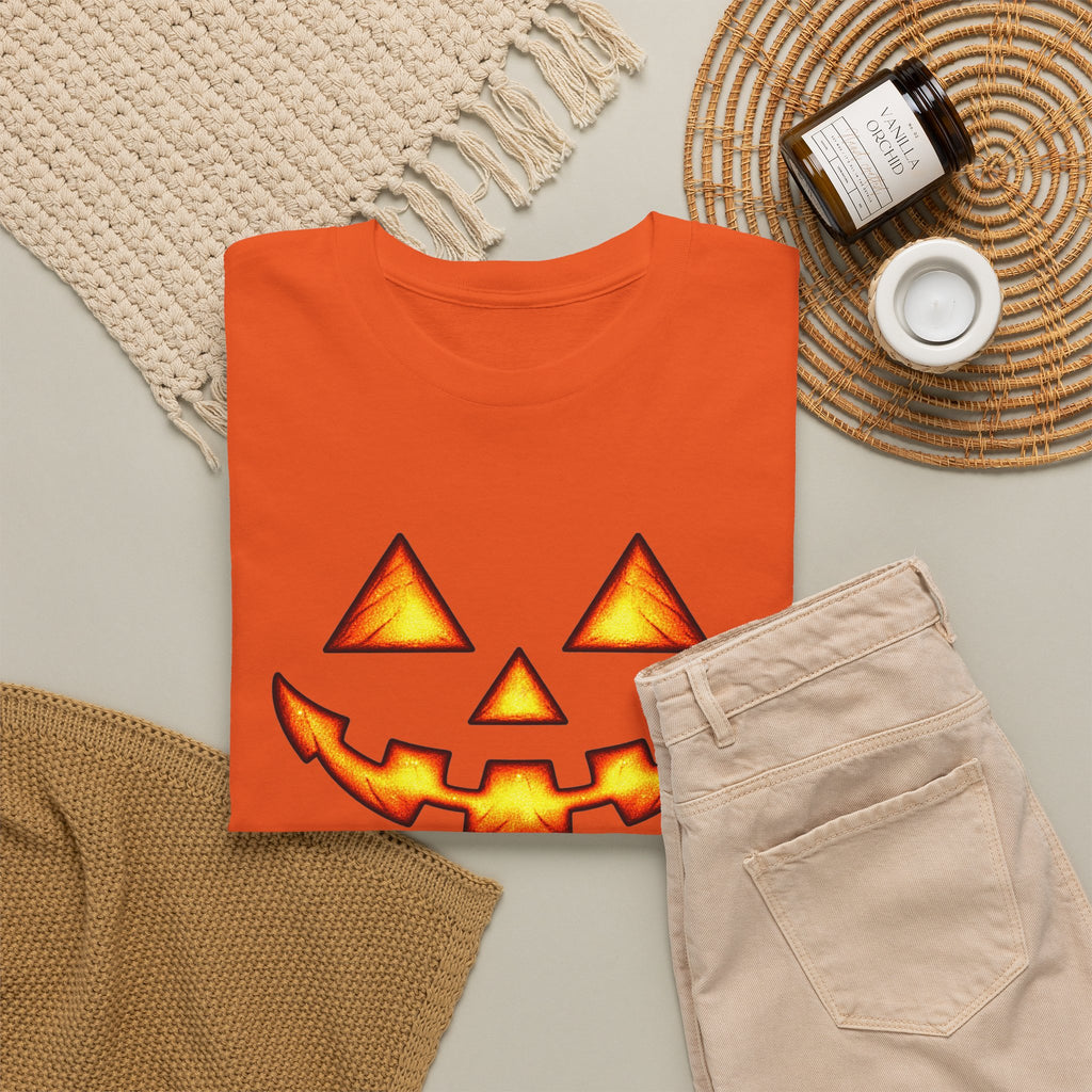 Halloween Jack-O'-Lantern Happy T-Shirt