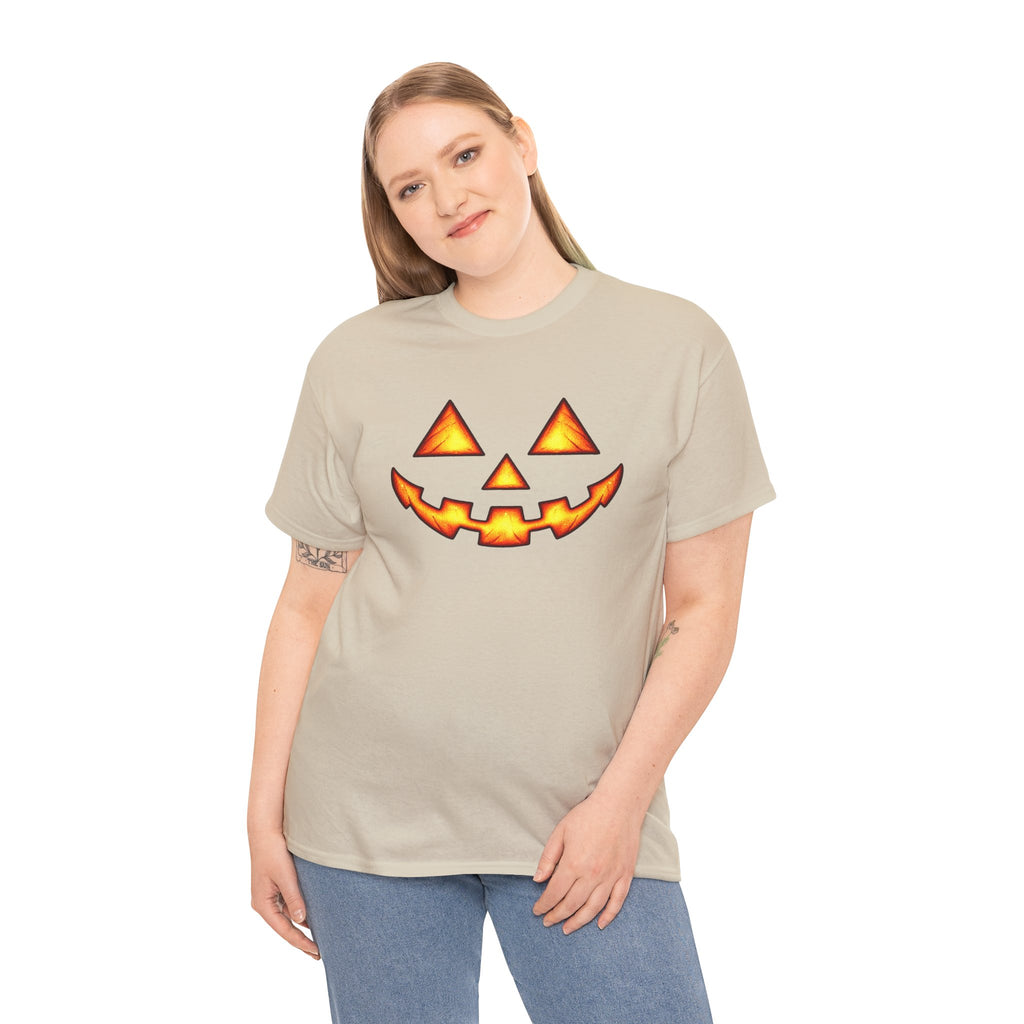 Halloween Jack-O'-Lantern Happy T-Shirt