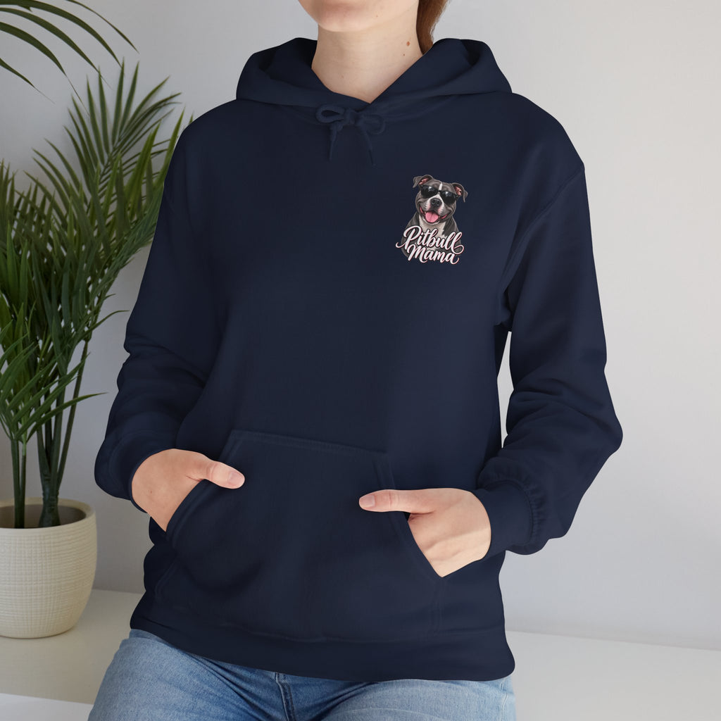 Pitbull Mama Hoodie — Cute Pitbull Dog Mom Pullover