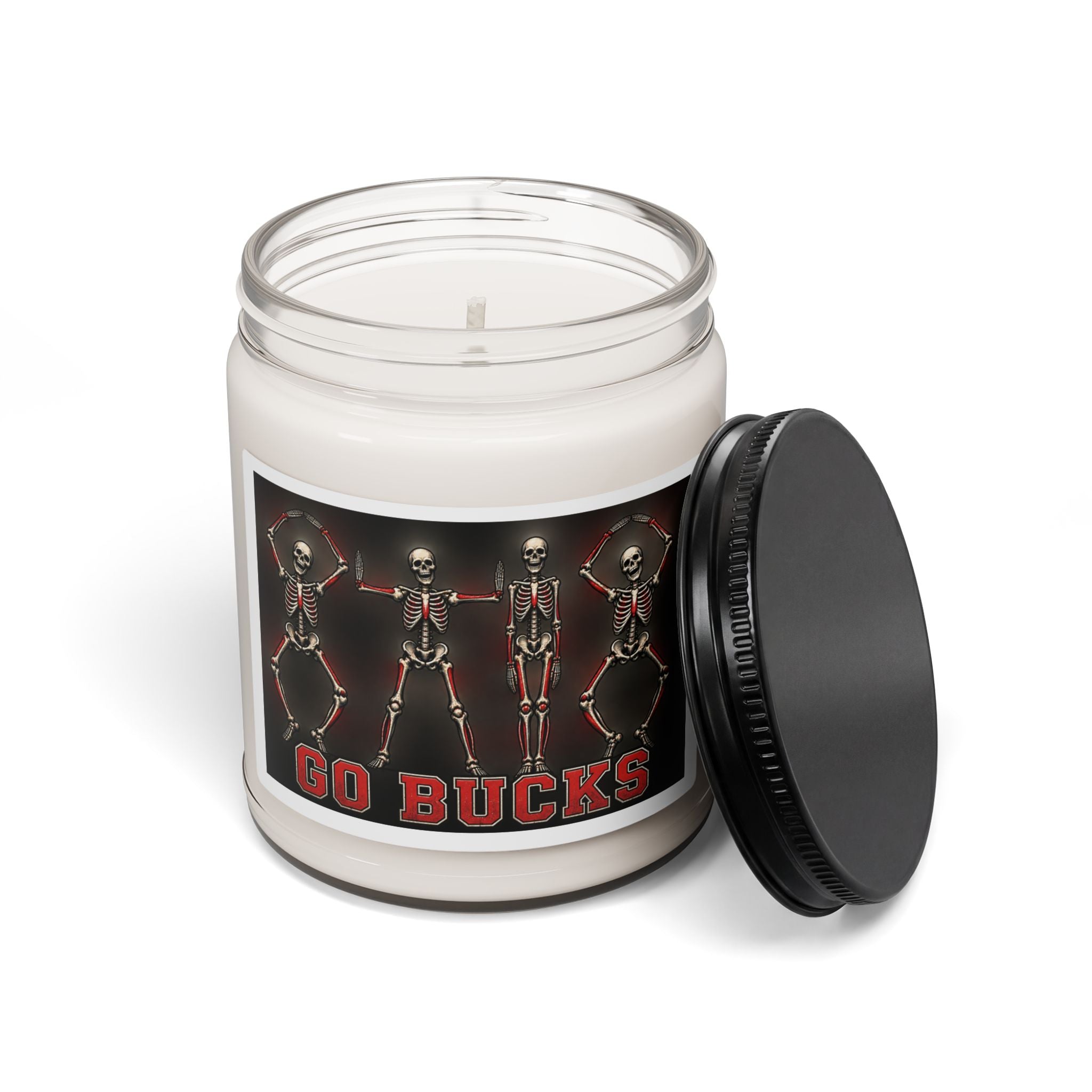 Go Bucks Scented Soy Candle — 9oz Team Spirit Candle for Fans