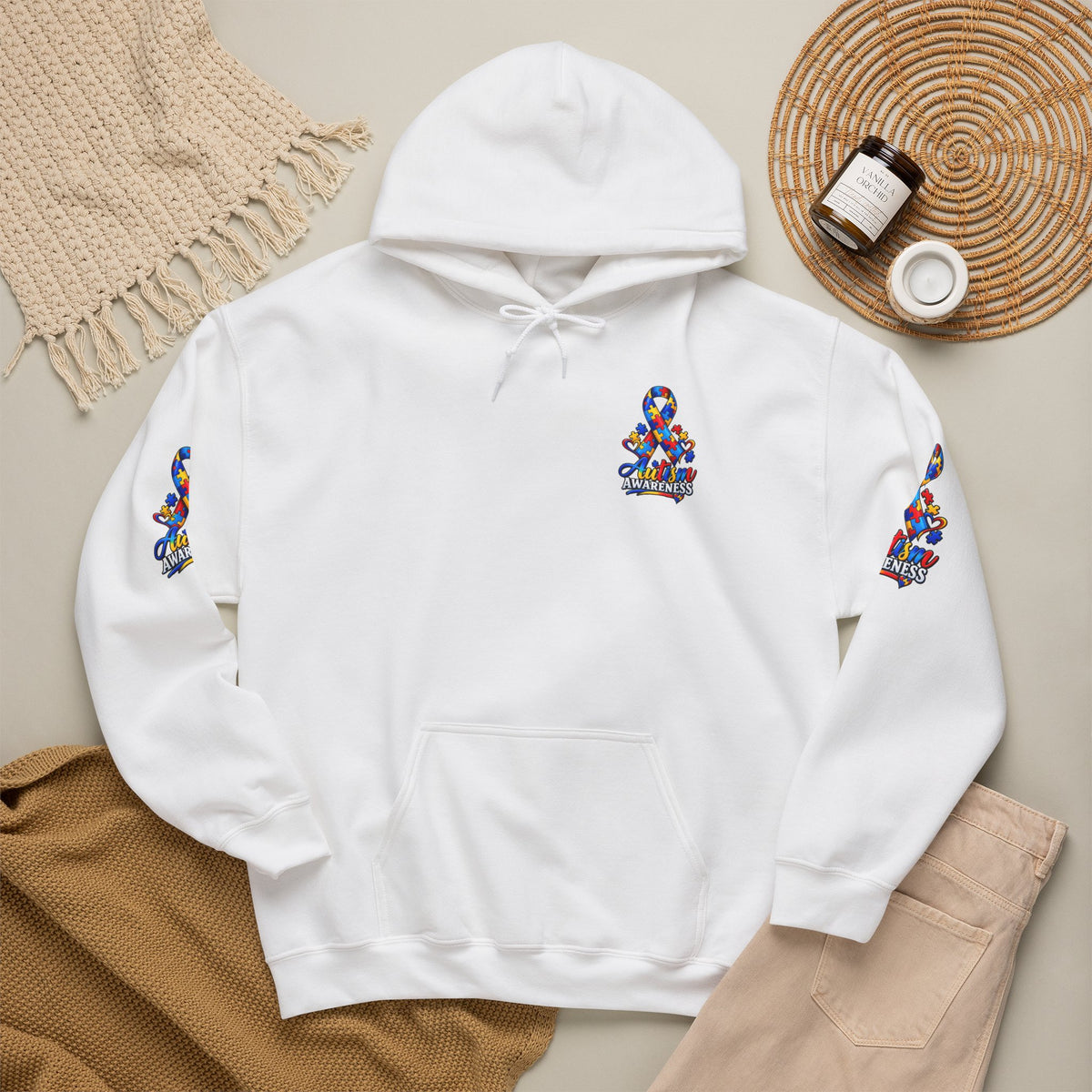 Autism Awareness Hoodie - Cozy Casual Pullover