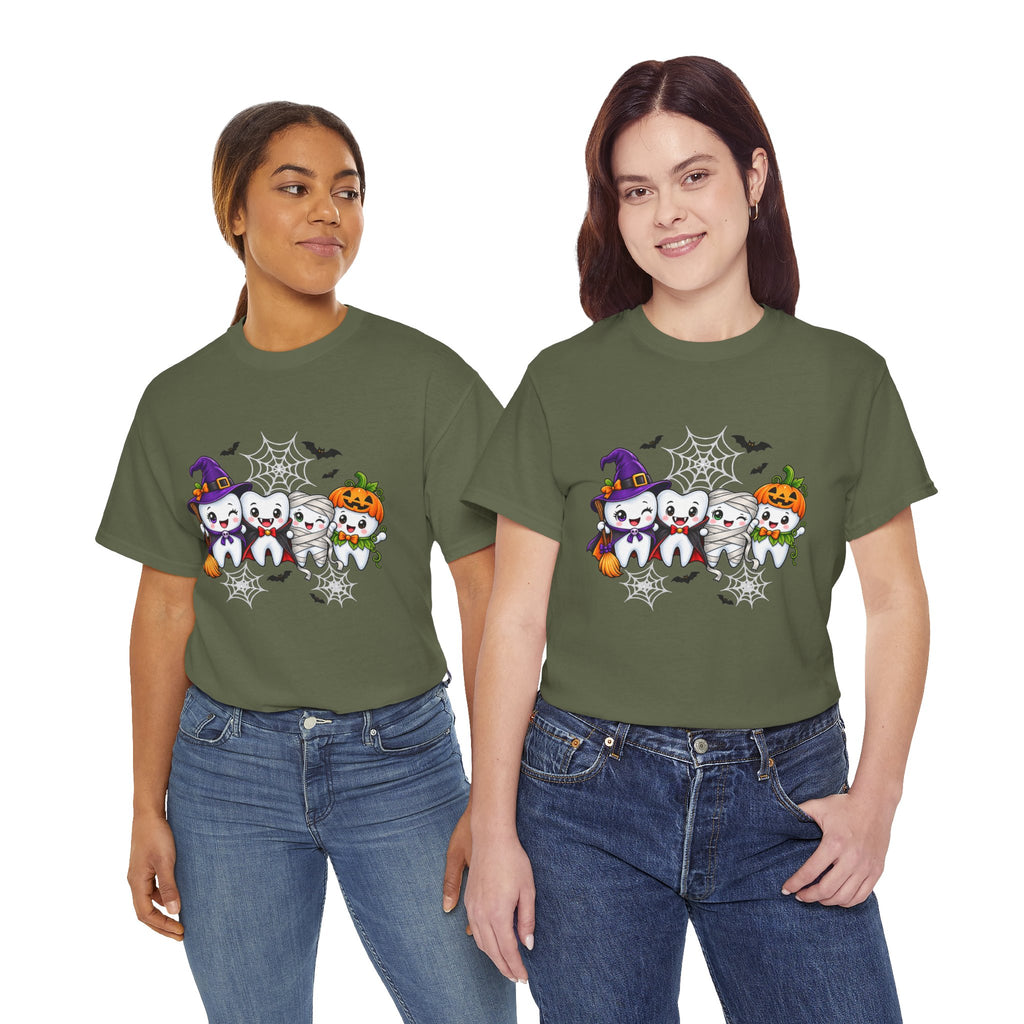 Halloween Teeth T-Shirt | Cute Dental Costume Graphic