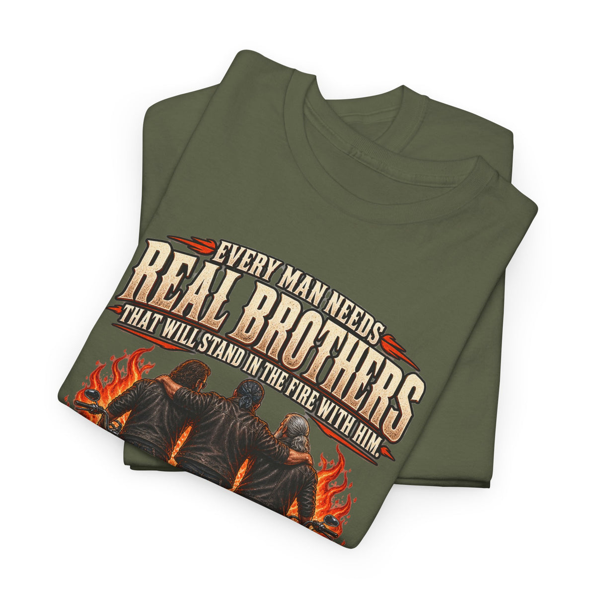 Real Brothers Graphic T-Shirt – Brotherhood and Strength