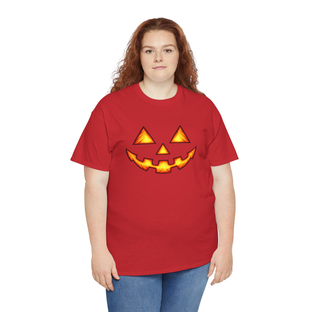 Halloween Jack-O'-Lantern Happy T-Shirt