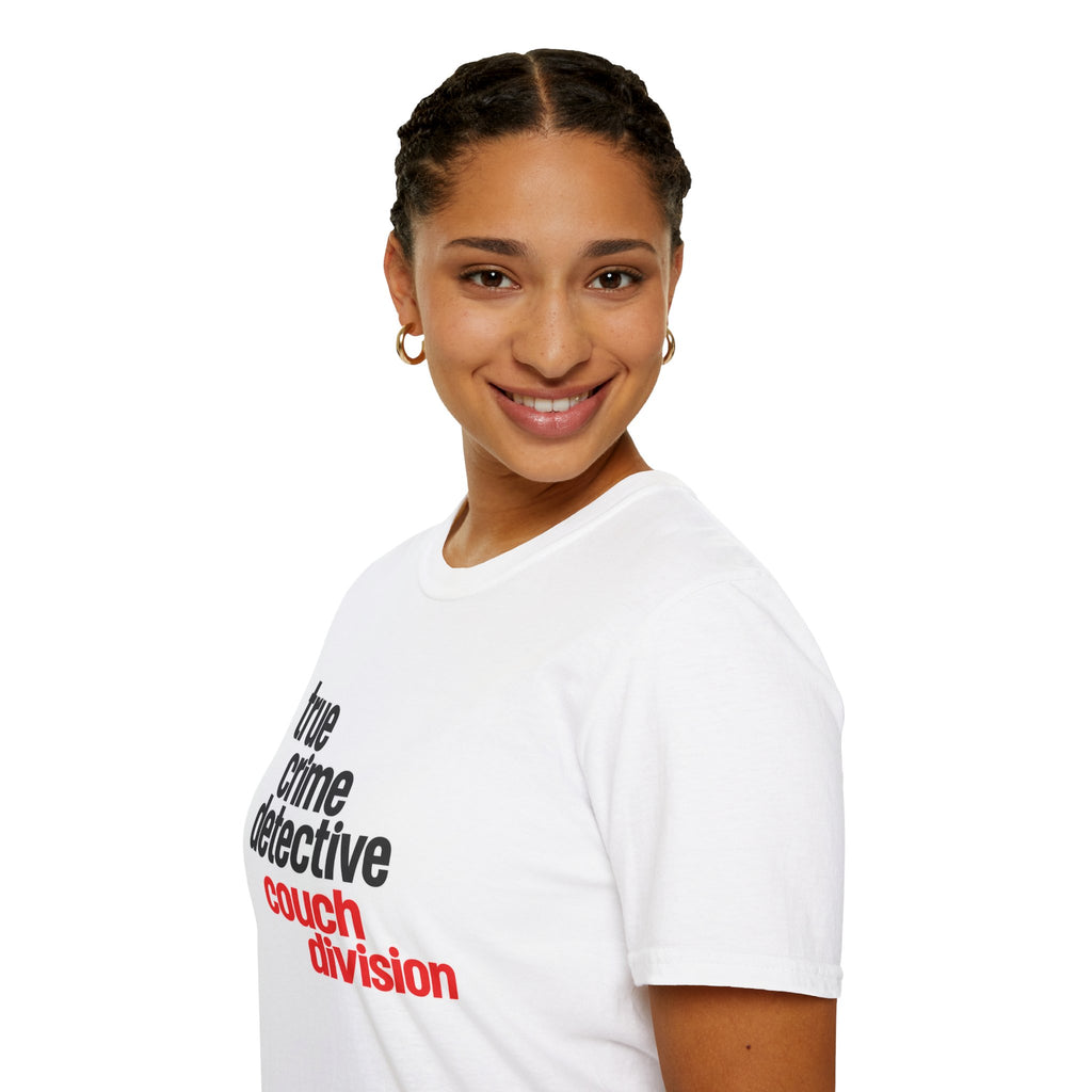 True Crime Detective Couch Division T-Shirt