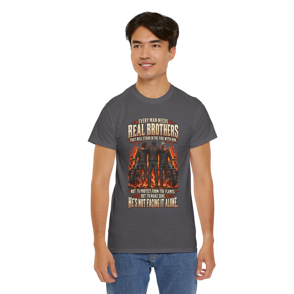 Real Brothers Graphic T-Shirt – Brotherhood and Strength