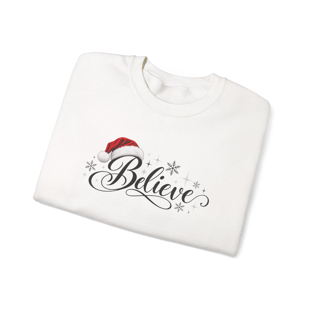 Believe Christmas Crewneck Sweatshirt