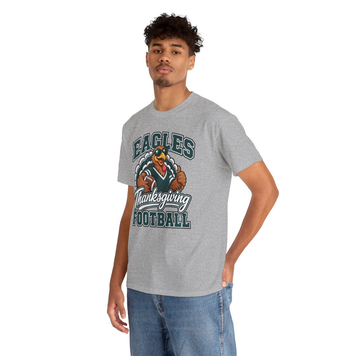 Eagles Thanksgiving Football Tee