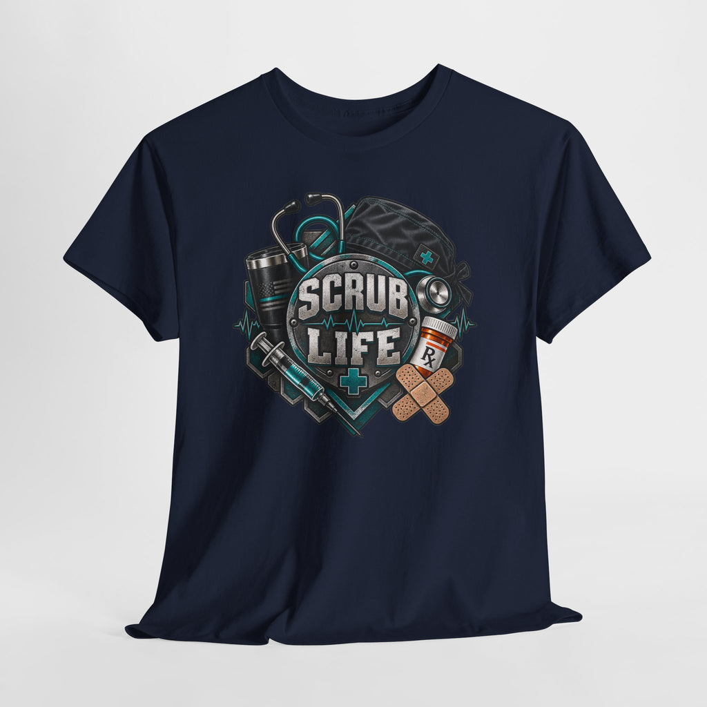Scrub Life T-Shirt – Nurse & Healthcare Worker Graphic Tee