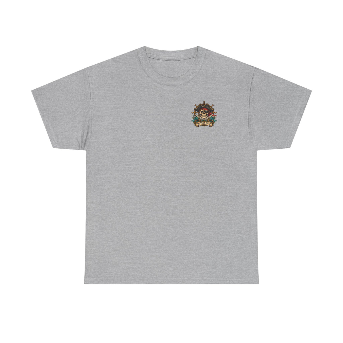 Pirate Skull Tee — "I Was a Pirate" Nautical Skull, Water • Alcohol • Booty • Boats Graphic T‑Shirt