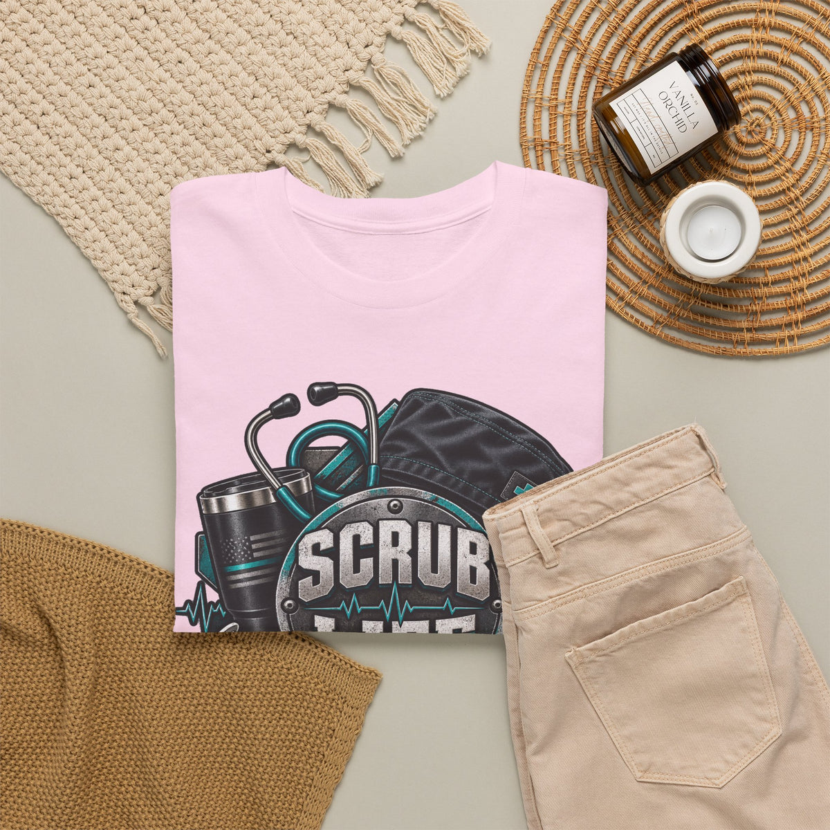 Scrub Life T-Shirt – Nurse & Healthcare Worker Graphic Tee