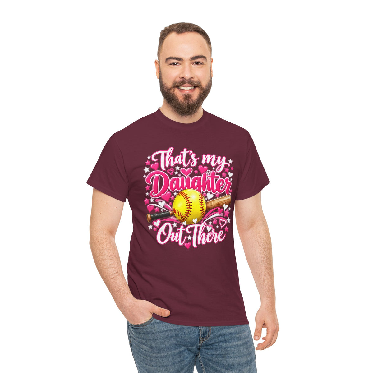 That’s My Daughter Out There Softball T-Shirt