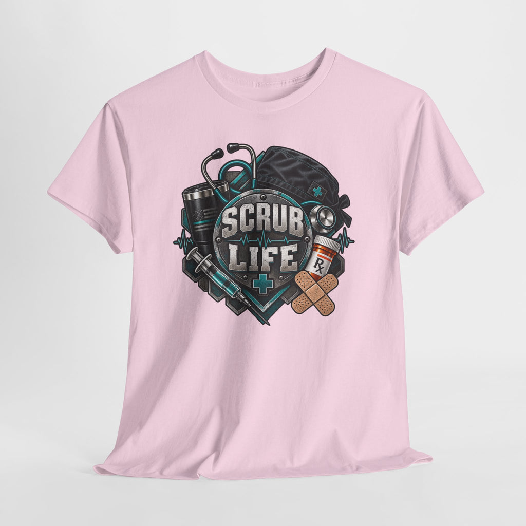 Scrub Life T-Shirt – Nurse & Healthcare Worker Graphic Tee
