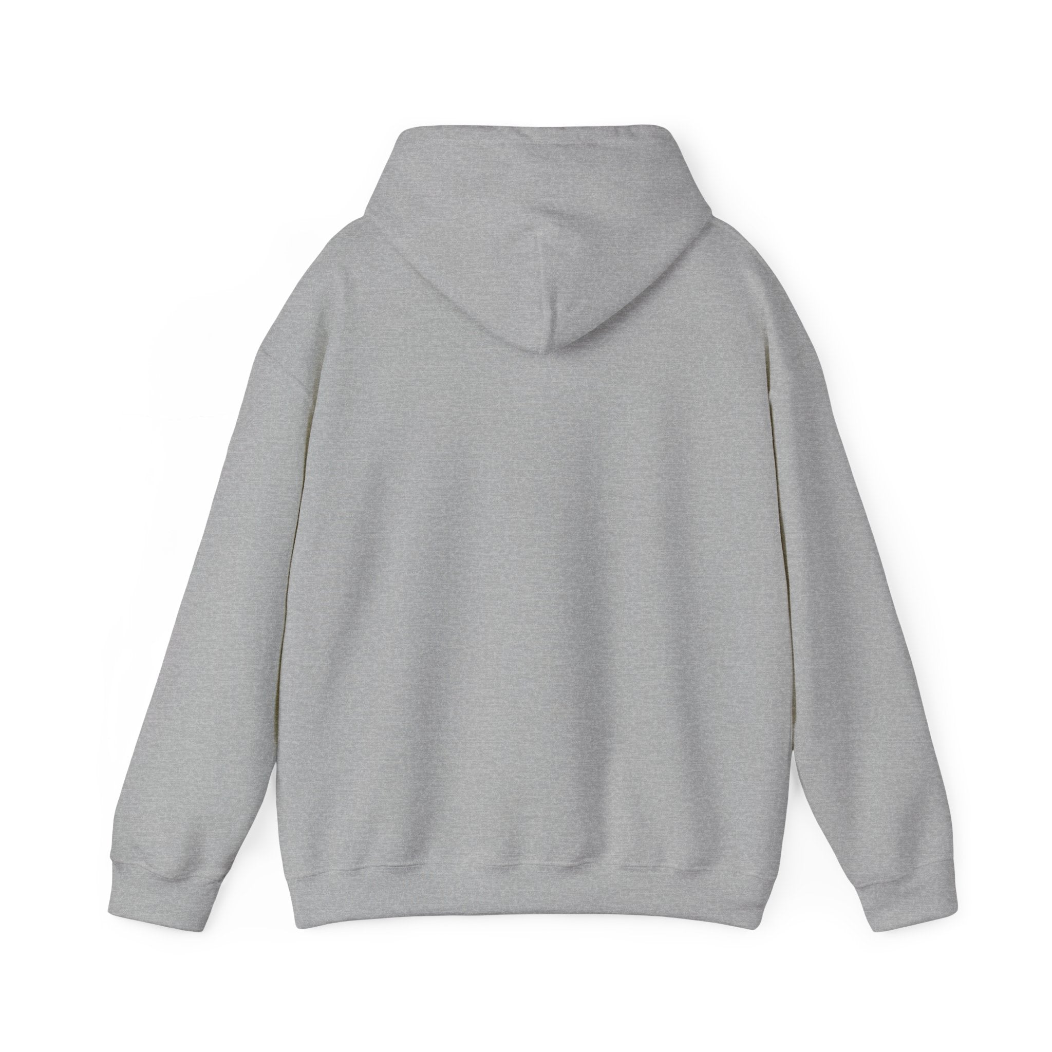 White Hoodie with Colorful 'Stand Tall' Floral Bear Chest Logo - Cozy Casual Pullover