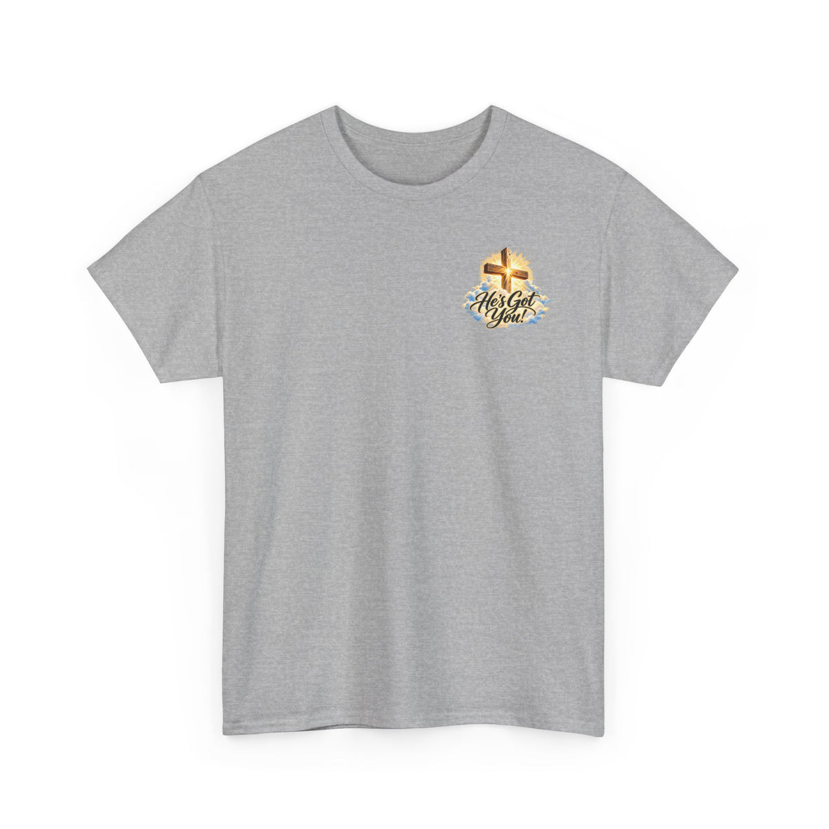 Don't Overthink It He's Got You Tee — Christian Cross Inspirational T‑Shirt