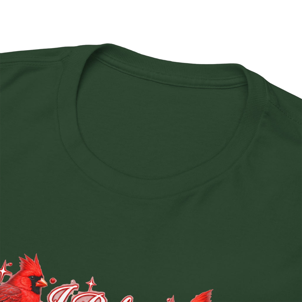 Angels from Heaven Cardinal Christmas T-Shirt