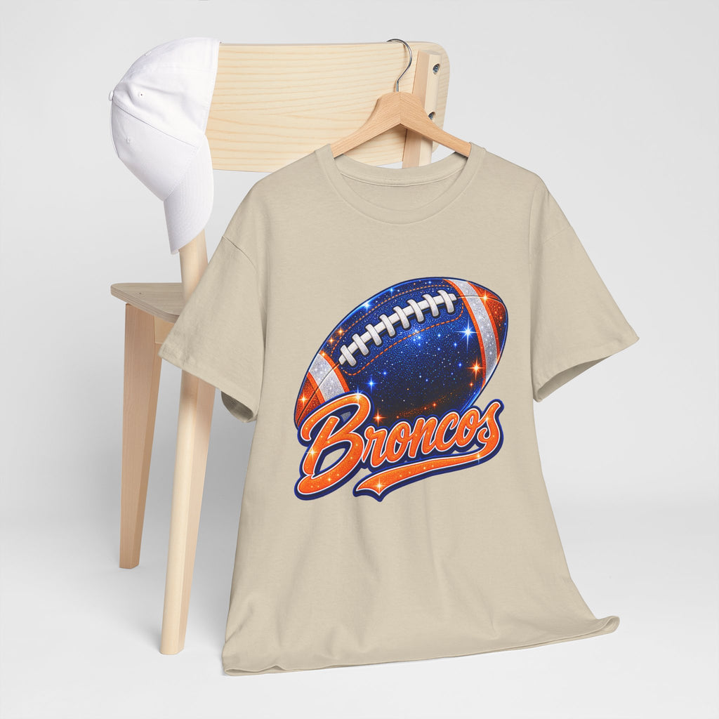 Broncos Football T-Shirt — Galaxy Football Graphic Tee