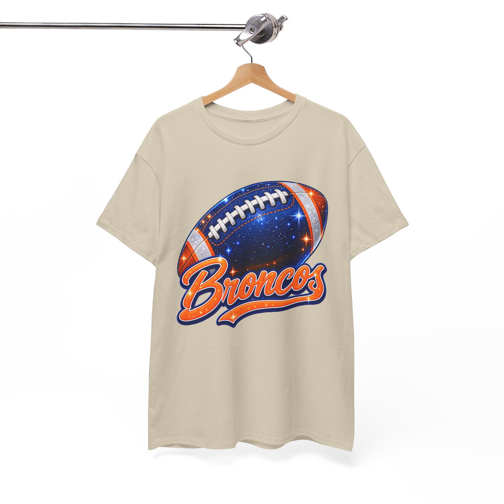 Broncos Football T-Shirt — Galaxy Football Graphic Tee