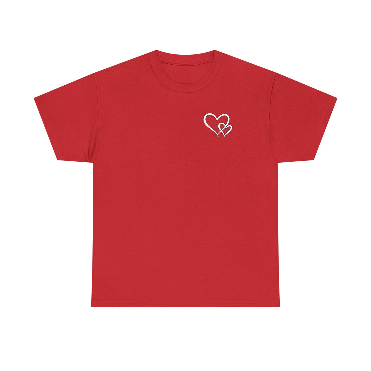 Inspirational Heart T-Shirt – "To the Person Behind Me: You Are Amazing, Beautiful and Enough" Motivational Tee