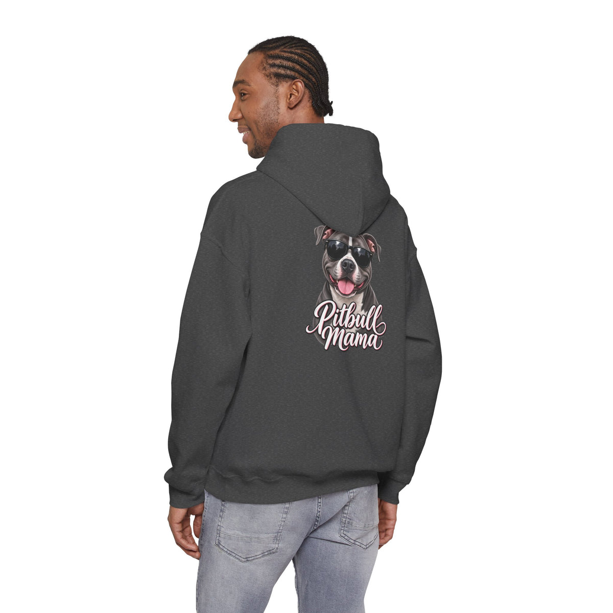 Pitbull Mama Hoodie — Cute Pitbull Dog Mom Pullover