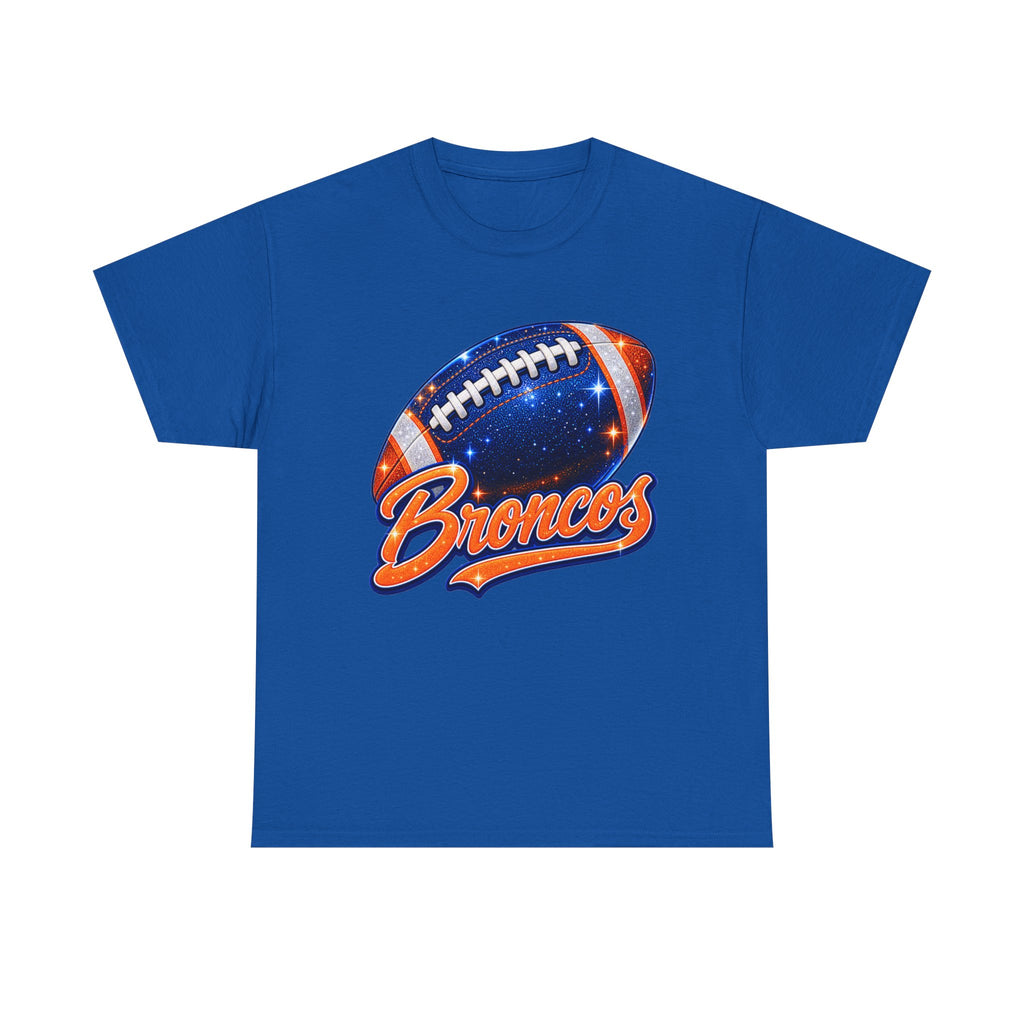 Broncos Football T-Shirt — Galaxy Football Graphic Tee
