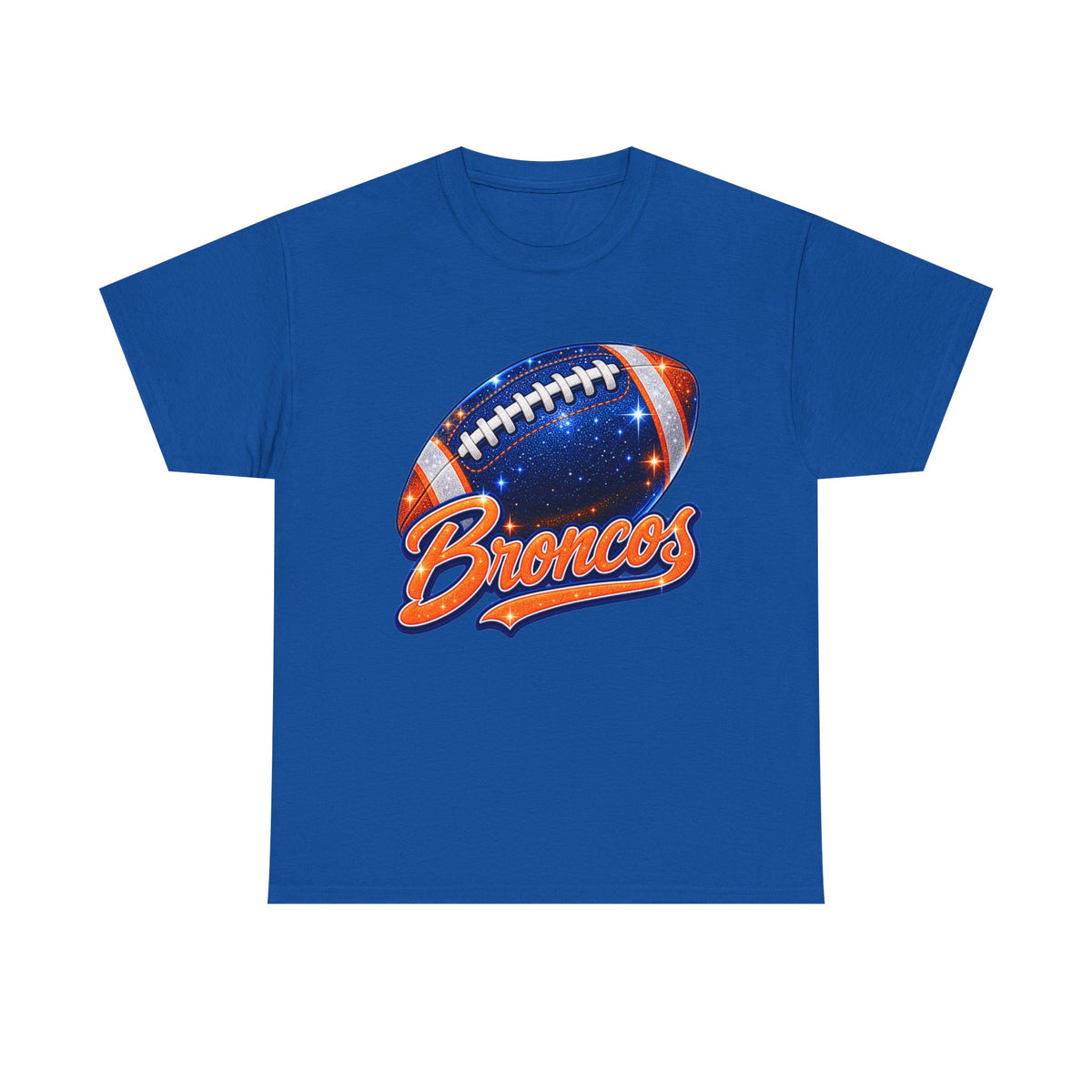 Broncos Football T-Shirt — Galaxy Football Graphic Tee