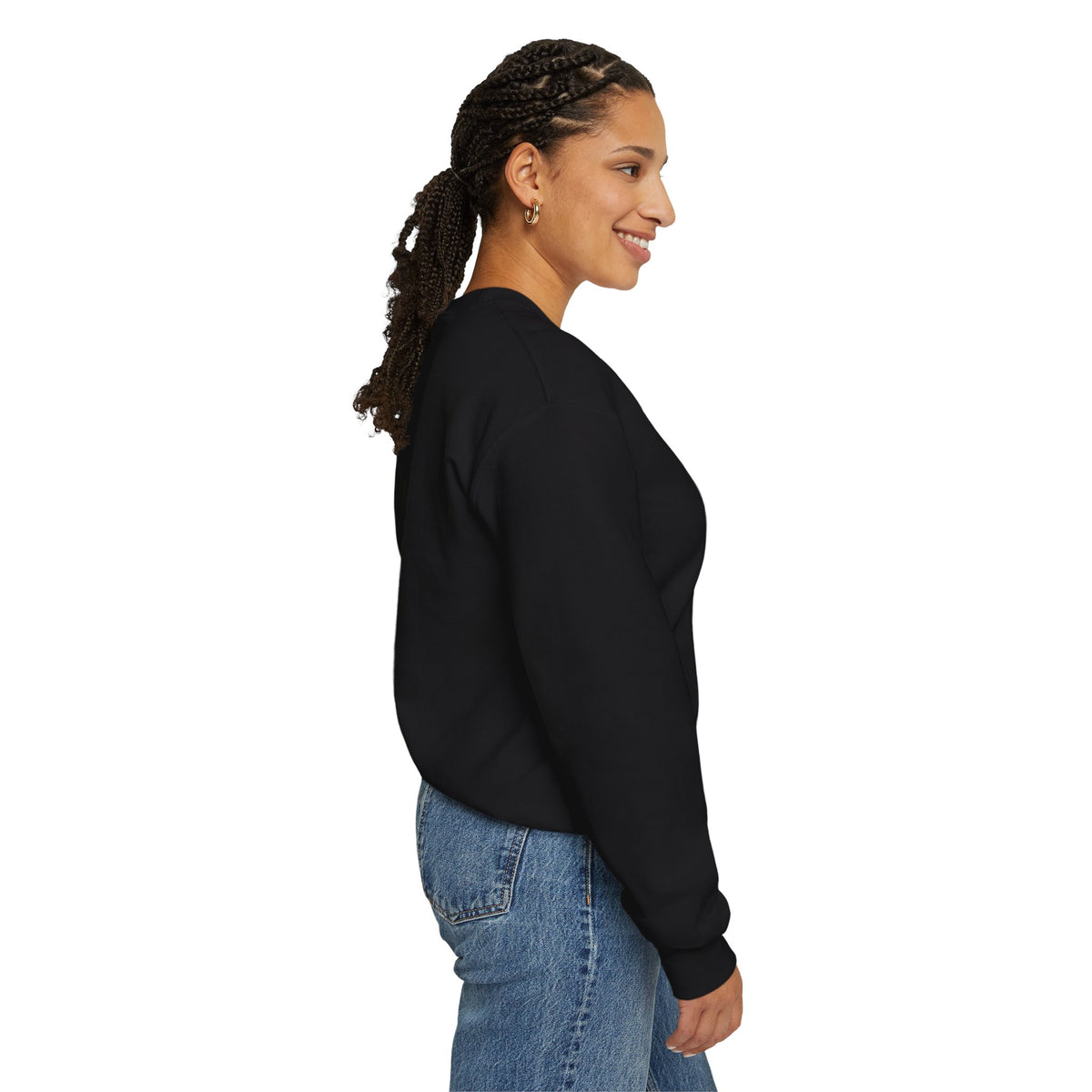 Ghost Trick Crewneck Sweatshirt — "Boo-tiful" Leopard Halloween Ghost Design