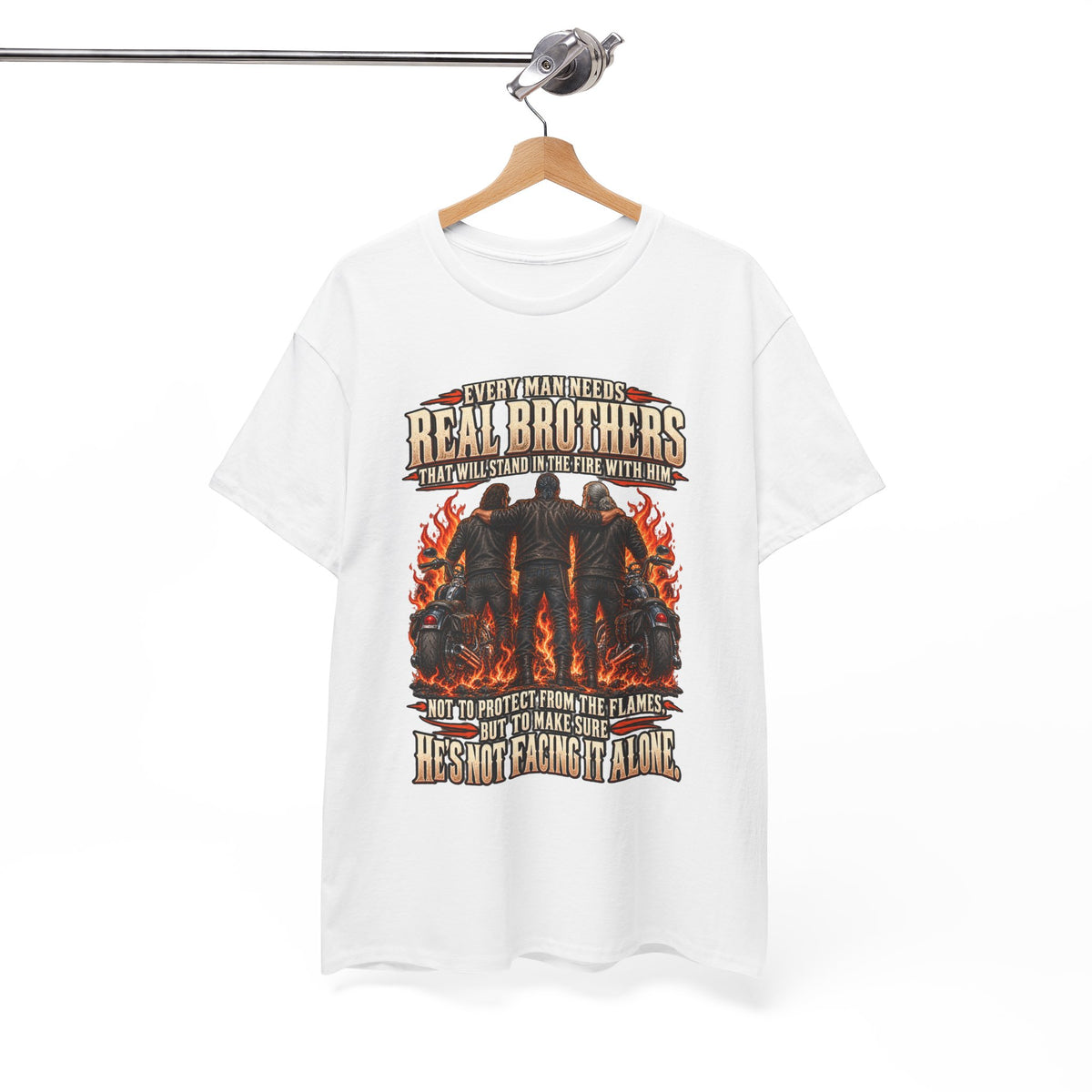 Real Brothers Graphic T-Shirt – Brotherhood and Strength